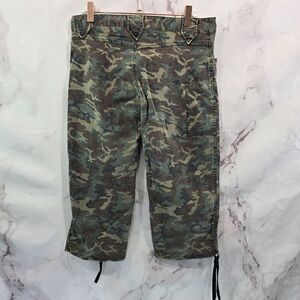 Military Pants Womens Small 4 Camo Jungle Woodland Army BDU Fatigue Y2K Vintage